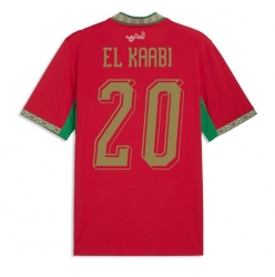 Marokko Ayoub El Kaabi #20 Heimtrikot WM 2026 Kurzarm