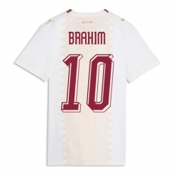 Marokko Brahim Diaz #10 Auswärtstrikot Frauen WM 2026 Kurzarm