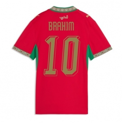 Marokko Brahim Diaz #10 Heimtrikot Frauen WM 2026 Kurzarm