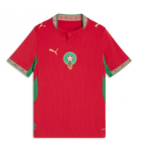 Marokko Heimtrikot WM 2026 Kurzarm Marokko Heimtrikot WM 2026 Kurzarm
