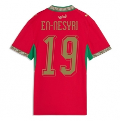 Marokko Youssef En-Nesyri #19 Heimtrikot Frauen WM 2026 Kurzarm