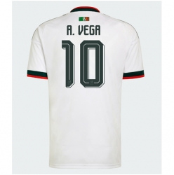 Mexiko Alexis Vega #10 Auswärtstrikot WM 2026 Kurzarm