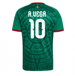 Mexiko Alexis Vega #10 Heimtrikot WM 2026 Kurzarm
