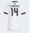 Mexiko Armando Gonzalez #14 Auswärtstrikot Frauen WM 2026 Kurzarm