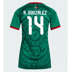 Mexiko Armando Gonzalez #14 Heimtrikot Frauen WM 2026 Kurzarm