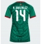 Mexiko Armando Gonzalez #14 Heimtrikot Frauen WM 2026 Kurzarm