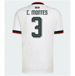 Mexiko Cesar Montes #3 Auswärtstrikot WM 2026 Kurzarm