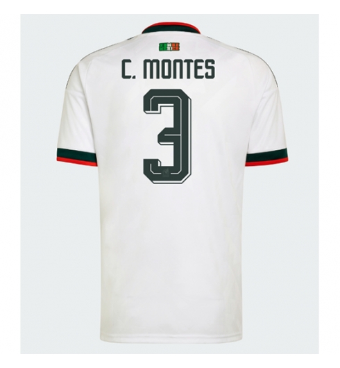 Mexiko Cesar Montes #3 Auswärtstrikot WM 2026 Kurzarm Mexiko Cesar Montes #3 Auswärtstrikot WM 2026 Kurzarm