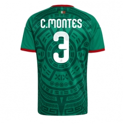 Mexiko Cesar Montes #3 Heimtrikot WM 2026 Kurzarm