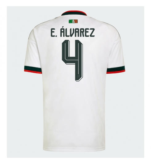Mexiko Edson Alvarez #4 Auswärtstrikot WM 2026 Kurzarm Mexiko Edson Alvarez #4 Auswärtstrikot WM 2026 Kurzarm