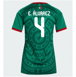 Mexiko Edson Alvarez #4 Heimtrikot Frauen WM 2026 Kurzarm