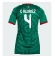 Mexiko Edson Alvarez #4 Heimtrikot Frauen WM 2026 Kurzarm Mexiko Edson Alvarez #4 Heimtrikot Frauen WM 2026 Kurzarm
