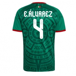 Mexiko Edson Alvarez #4 Heimtrikot WM 2026 Kurzarm