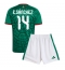 Mexiko Erick Sanchez #14 Heimtrikot Kinder WM 2026 Kurzarm (+ kurze hosen)