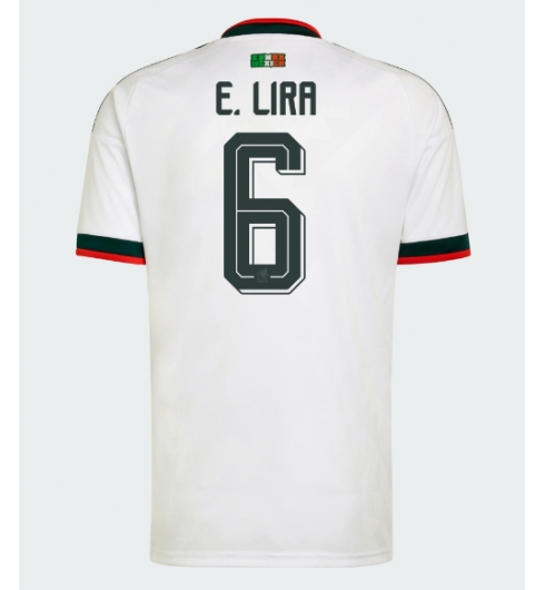 Mexiko Erik Lira #6 Auswärtstrikot WM 2026 Kurzarm Mexiko Erik Lira #6 Auswärtstrikot WM 2026 Kurzarm