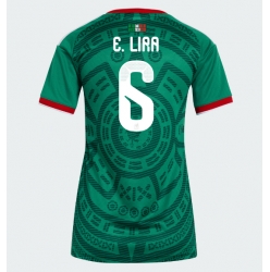 Mexiko Erik Lira #6 Heimtrikot Frauen WM 2026 Kurzarm