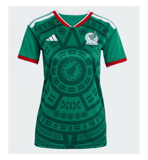 Mexiko Heimtrikot Frauen WM 2026 Kurzarm Mexiko Heimtrikot Frauen WM 2026 Kurzarm