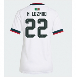 Mexiko Hirving Lozano #22 Auswärtstrikot Frauen WM 2026 Kurzarm