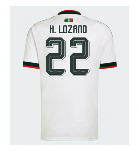 Mexiko Hirving Lozano #22 Auswärtstrikot WM 2026 Kurzarm Mexiko Hirving Lozano #22 Auswärtstrikot WM 2026 Kurzarm