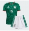 Mexiko Israel Reyes #15 Heimtrikot Kinder WM 2026 Kurzarm (+ kurze hosen)