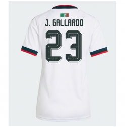 Mexiko Jesus Gallardo #23 Auswärtstrikot Frauen WM 2026 Kurzarm