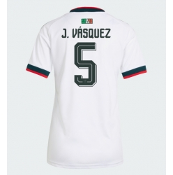 Mexiko Johan Vasquez #5 Auswärtstrikot Frauen WM 2026 Kurzarm