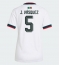 Mexiko Johan Vasquez #5 Auswärtstrikot Frauen WM 2026 Kurzarm