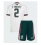 Mexiko Jorge Sanchez #2 Auswärtstrikot Kinder WM 2026 Kurzarm (+ kurze hosen)