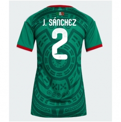 Mexiko Jorge Sanchez #2 Heimtrikot Frauen WM 2026 Kurzarm