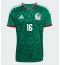 Mexiko Julian Quinones #16 Heimtrikot WM 2026 Kurzarm Mexiko Julian Quinones #16 Heimtrikot WM 2026 Kurzarm