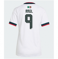 Mexiko Raul Jimenez #9 Auswärtstrikot Frauen WM 2026 Kurzarm