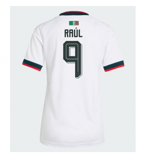 Mexiko Raul Jimenez #9 Auswärtstrikot Frauen WM 2026 Kurzarm Mexiko Raul Jimenez #9 Auswärtstrikot Frauen WM 2026 Kurzarm