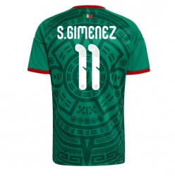 Mexiko Santiago Gimenez #11 Heimtrikot WM 2026 Kurzarm