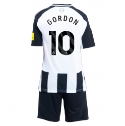 Newcastle United Anthony Gordon #10 Heimtrikot Kinder 2024-25 Kurzarm (+ kurze hosen)