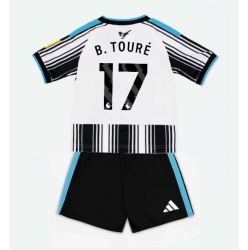Newcastle United Bazoumana Toure #17 Heimtrikot Kinder 2026-27 Kurzarm (+ kurze hosen)