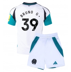 Newcastle United Bruno Guimaraes #39 3rd trikot Kinder 2024-25 Kurzarm (+ kurze hosen)