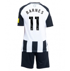 Newcastle United Harvey Barnes #11 Heimtrikot Kinder 2024-25 Kurzarm (+ kurze hosen)
