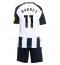 Newcastle United Harvey Barnes #11 Heimtrikot Kinder 2024-25 Kurzarm (+ kurze hosen)