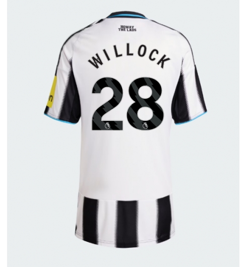 Newcastle United Joe Willock #28 Heimtrikot Frauen 2025-26 Kurzarm Newcastle United Joe Willock #28 Heimtrikot Frauen 2025-26 Kurzarm