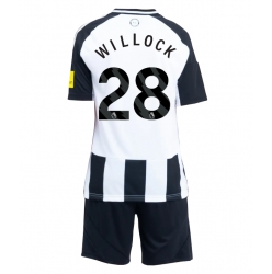 Newcastle United Joe Willock #28 Heimtrikot Kinder 2024-25 Kurzarm (+ kurze hosen)