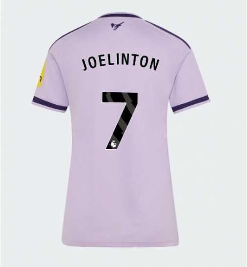 Newcastle United Joelinton #7 3rd trikot Frauen 2026-27 Kurzarm Newcastle United Joelinton #7 3rd trikot Frauen 2026-27 Kurzarm