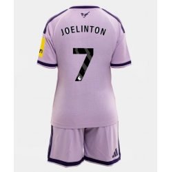 Newcastle United Joelinton #7 3rd trikot Kinder 2026-27 Kurzarm (+ kurze hosen)