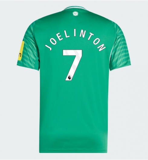 Newcastle United Joelinton #7 Auswärtstrikot 2025-26 Kurzarm Newcastle United Joelinton #7 Auswärtstrikot 2025-26 Kurzarm