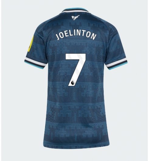 Newcastle United Joelinton #7 Auswärtstrikot Frauen 2026-27 Kurzarm Newcastle United Joelinton #7 Auswärtstrikot Frauen 2026-27 Kurzarm