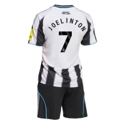 Newcastle United Joelinton #7 Heimtrikot Kinder 2025-26 Kurzarm (+ kurze hosen)