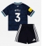 Newcastle United Lewis Hall #3 Auswärtstrikot Kinder 2026-27 Kurzarm (+ kurze hosen)