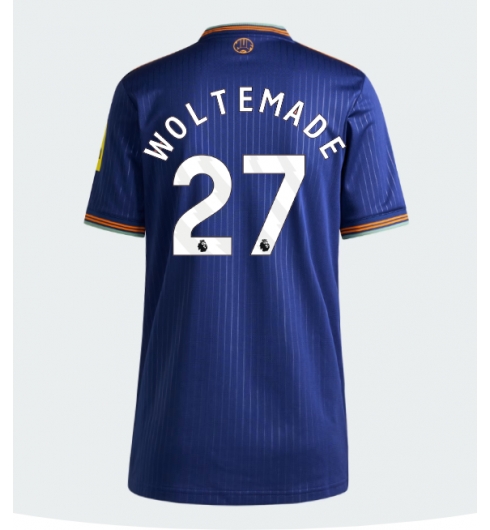 Newcastle United Nick Woltemade #27 3rd trikot Frauen 2025-26 Kurzarm Newcastle United Nick Woltemade #27 3rd trikot Frauen 2025-26 Kurzarm