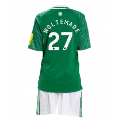 Newcastle United Nick Woltemade #27 Auswärtstrikot Kinder 2025-26 Kurzarm (+ kurze hosen)
