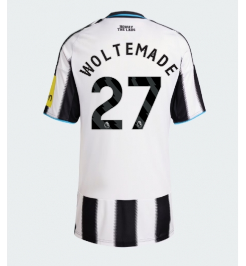 Newcastle United Nick Woltemade #27 Heimtrikot Frauen 2025-26 Kurzarm Newcastle United Nick Woltemade #27 Heimtrikot Frauen 2025-26 Kurzarm