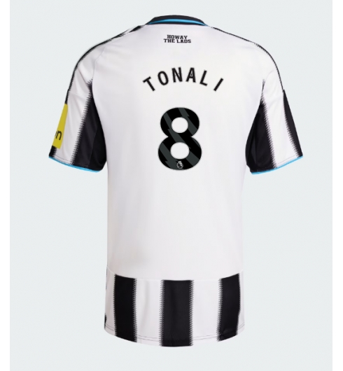 Newcastle United Sandro Tonali #8 Heimtrikot 2025-26 Kurzarm Newcastle United Sandro Tonali #8 Heimtrikot 2025-26 Kurzarm